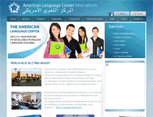 Tablet Screenshot of alcmarrakesh.com